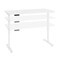 Bestar Bestar Viva 60W x 30D Electric Standing Desk in white 19867-000017 - alternate 5